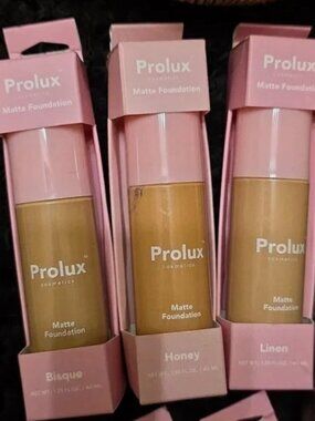 PROLUX Cosmetics Matte Foundation - Shade Honey